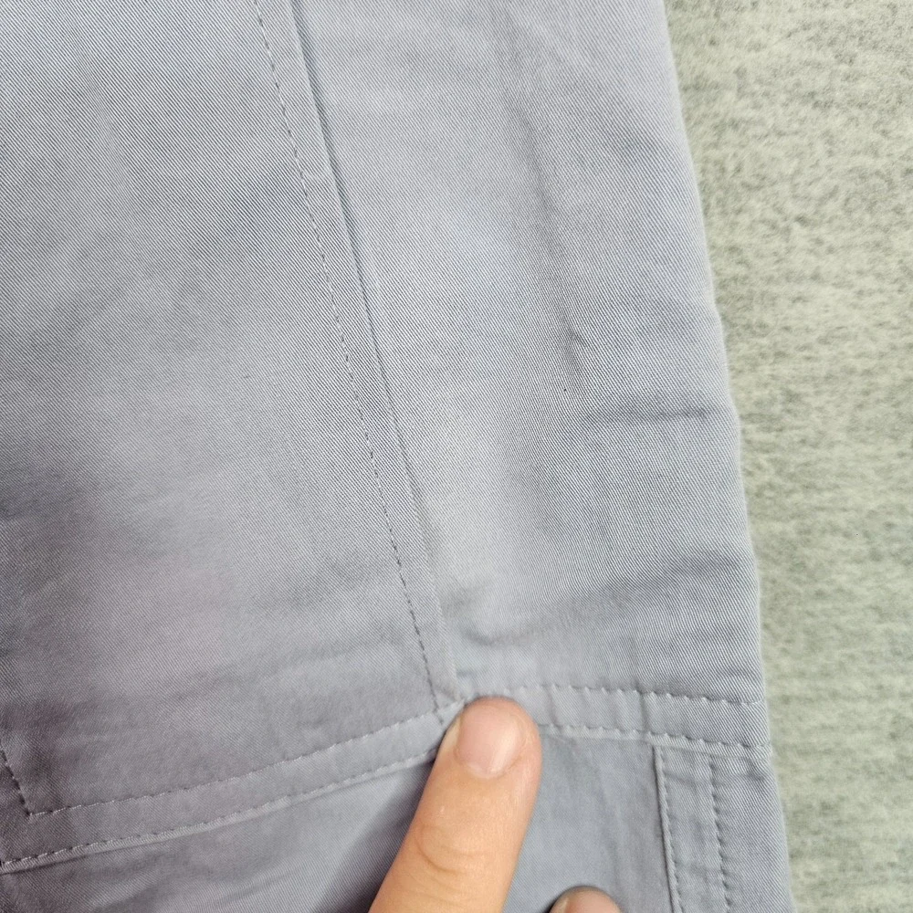 True Religion Mens Cargo Parachute Pants Lavender Wide Leg Utility Size M NWT